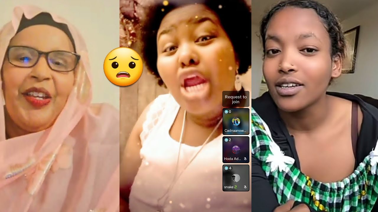 Khadra Jama Iyo Xaalidheeman Iyo idman Ahmed Oo Live Video Tiktok 31 October 2023