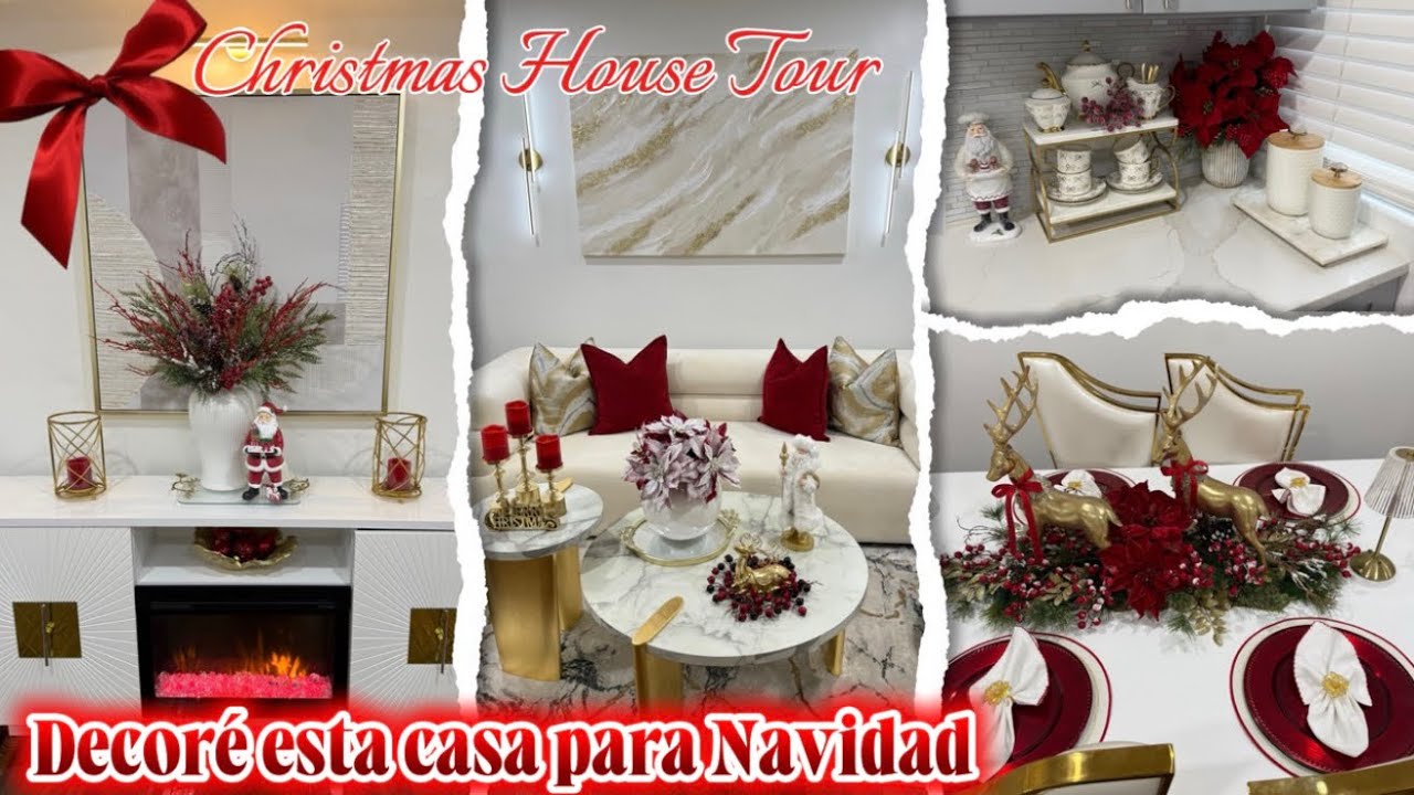 Decoré Esta Casa para Navidad 🎄 | Christmas Home Tour ✨