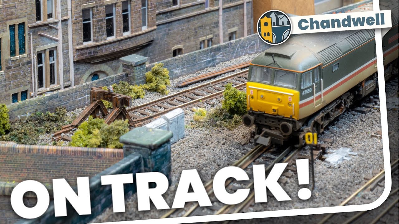 This evocative railway scene uses little details to really bring it alive