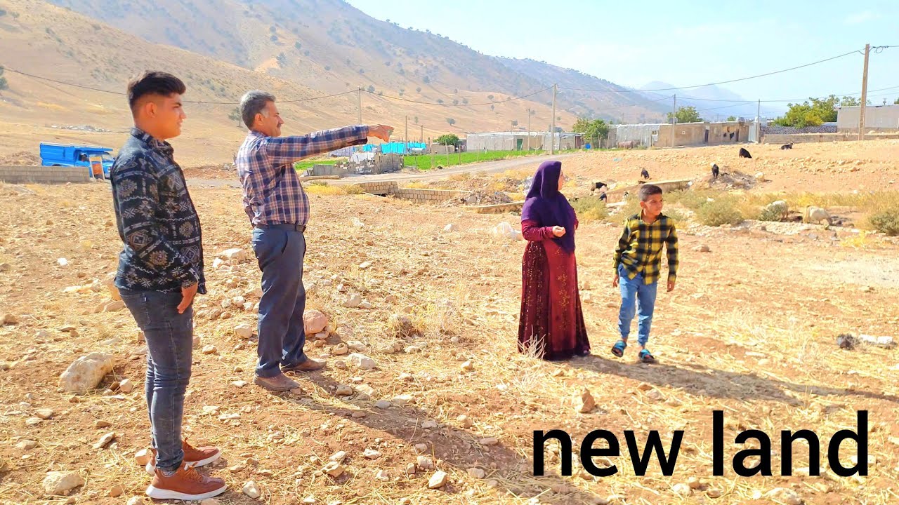 Mother's nomadic family was able to successfully buy the new land