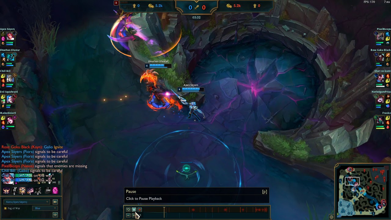 Fiora vs Nasus - Wave managment - League of Legends Top Lane Coaching