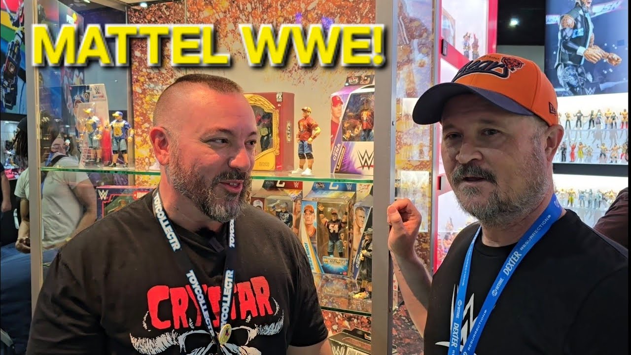 BIG REVEALS for Mattel WWE!