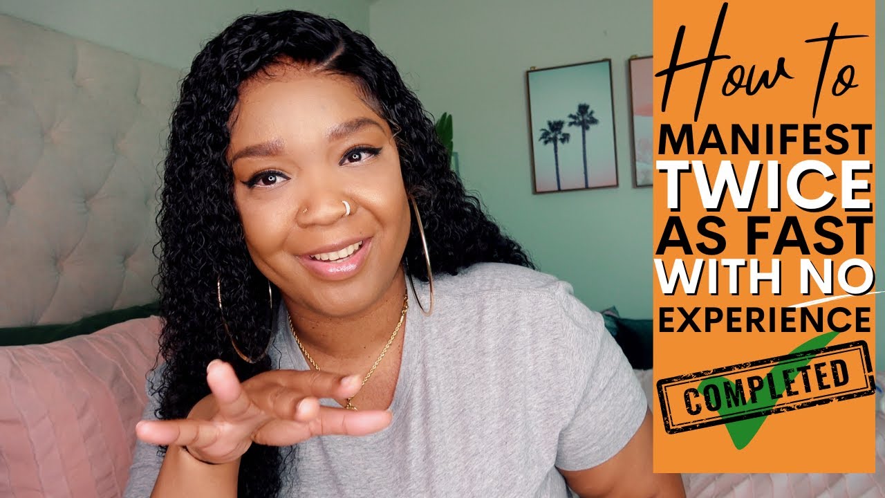 How to Manifest Anything TWICE As FAST with NO Experience | Law of Assumption