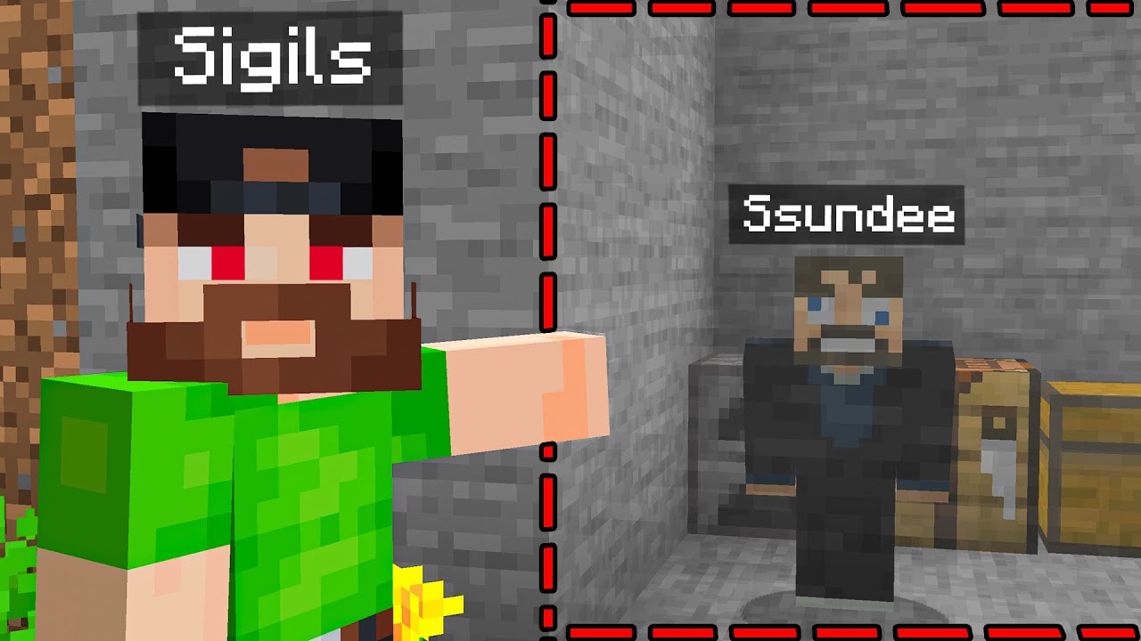 CHEATING with XRAY in Minecraft Hide and Seek