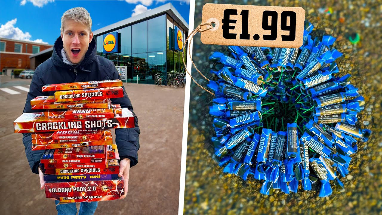 Lidl Verkoopt Vuurwerk! | *Kopen en Testen*