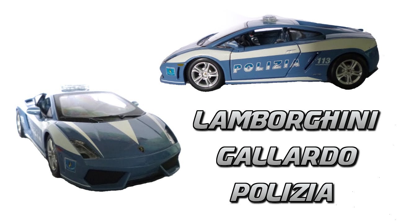 Maisto - 1:24 Lamborghini Gallardo LP560-4 Polizia Review