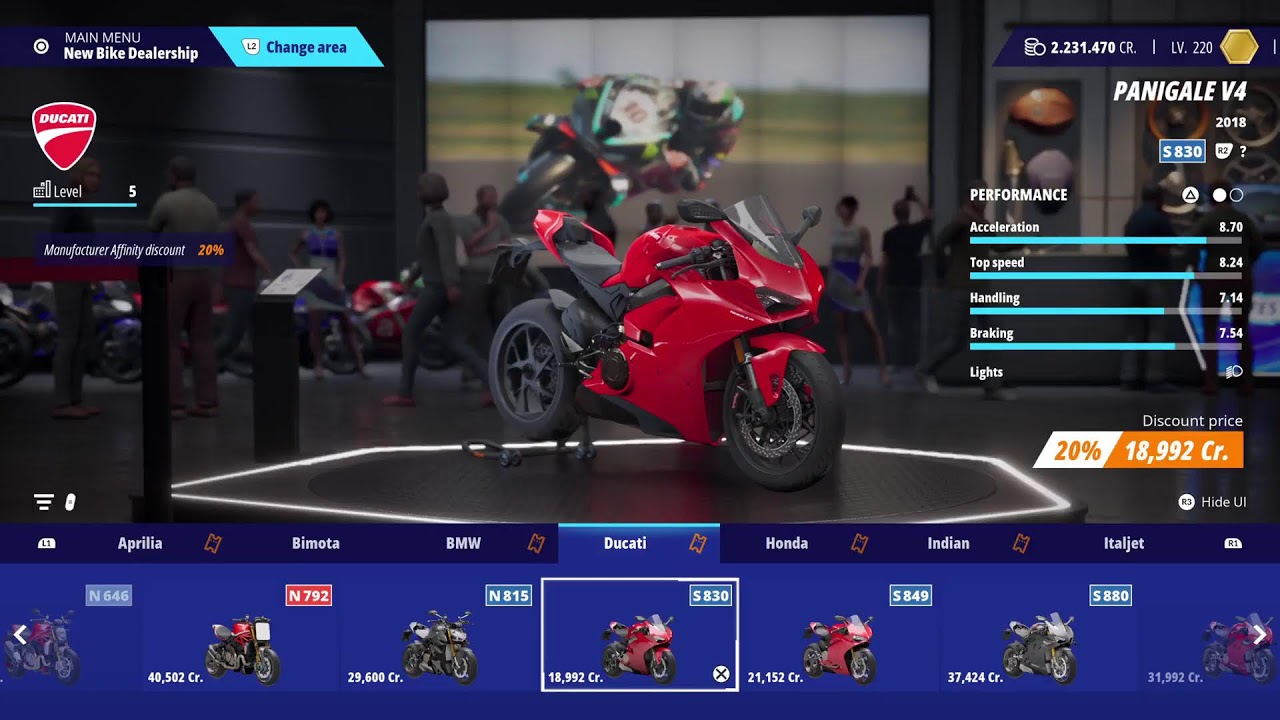 Ride 6 ps5 gameplay