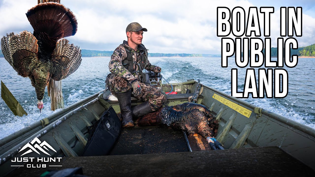 Hunting Turkeys From a Boat | Perfect Hardwoods Turkey Hunt
