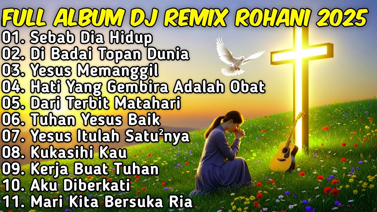 FULL ALBUM REMIX LAGU ROHANI Paling Syadu TERBARU 2025 Full Bass BY JIRO MUSIC | Dibadai Topan Dunia
