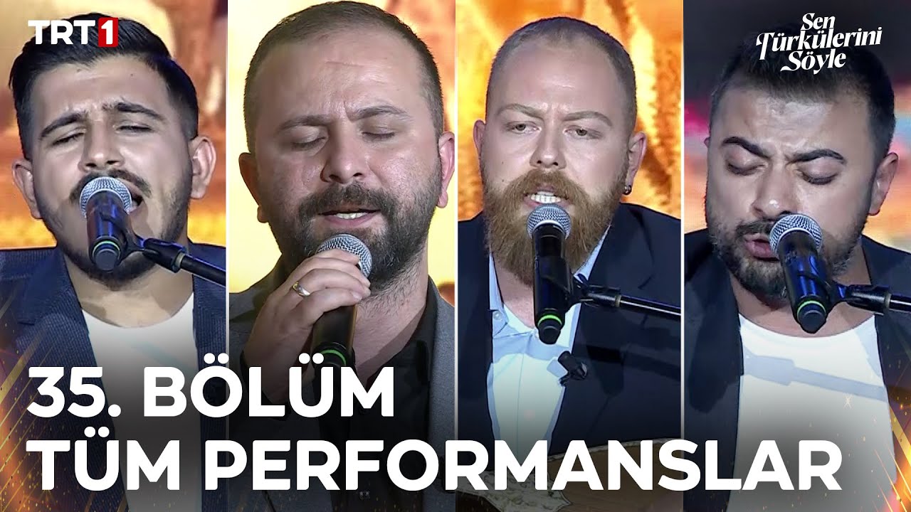 Sen Türkülerini Söyle 35. Bölüm Tüm Performanslar @trt1
