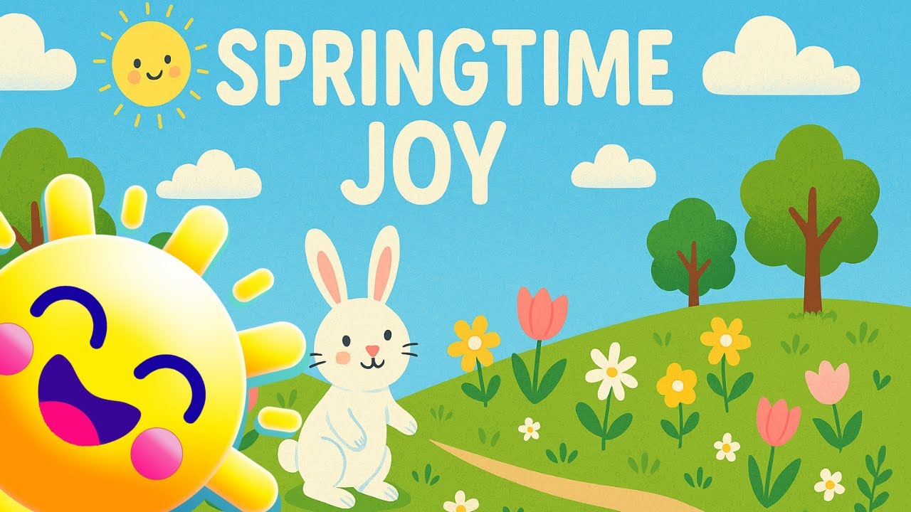 Springtime Joy || Happy Songs || Happy spring song for kids