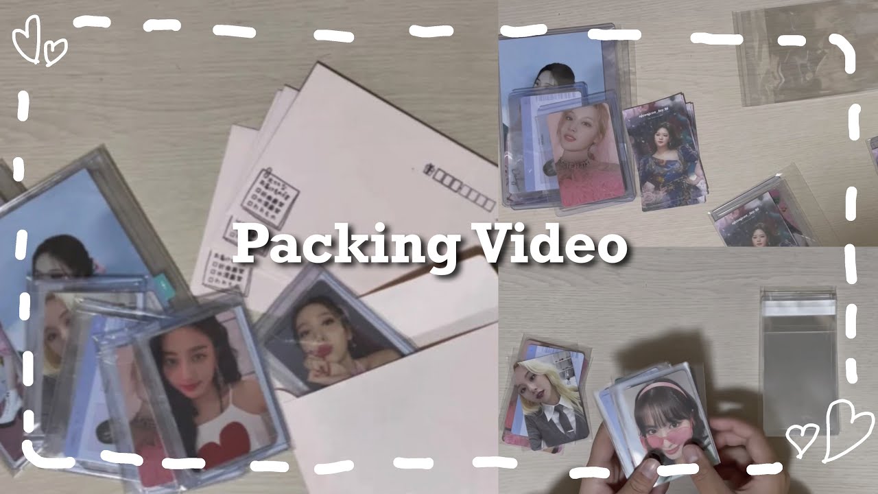 【梱包動画】トレカ梱包 / 作業動画 / packing video