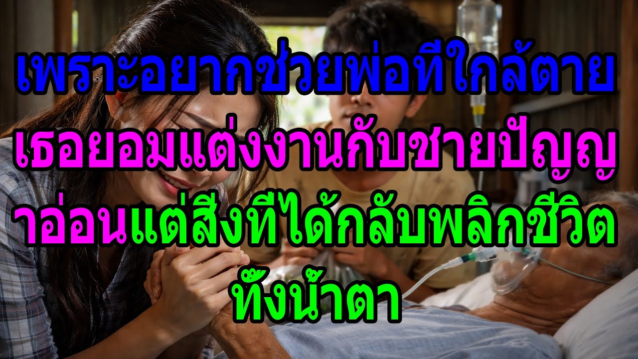 อยากช่วยพ่อใกล้ตาย เธอจึงแต่งงานกับชายปัญญาอ่อน ชีวิตกลับเต็มไปด้วยน้ำตา