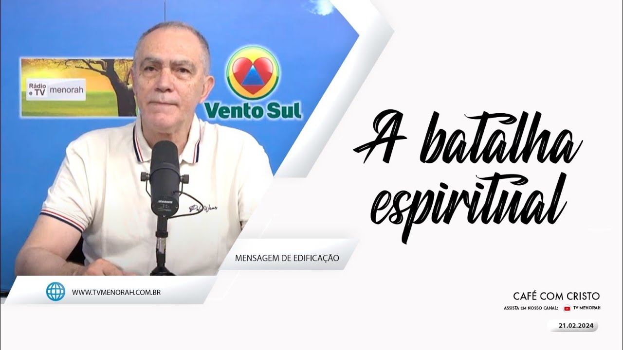 AO VIVO - Café com Cristo 21/02/2024