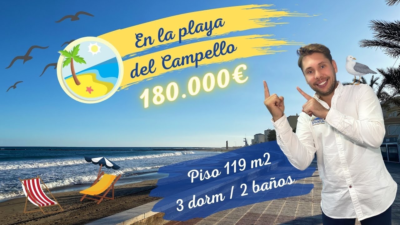 COMPRAR VIVIENDA EN LA PLAYA EL CAMPELLO | ALICANTE | ESPAÑA | SPAINTUR | SA1125