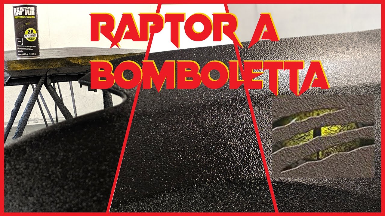 Come spruzzare Raptor a bomboletta