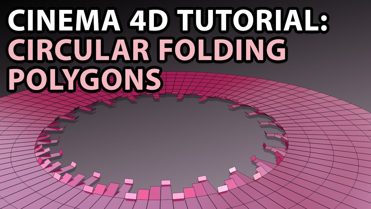 Cinema 4D Tutorial : MoGraph - Polygon Unfolding