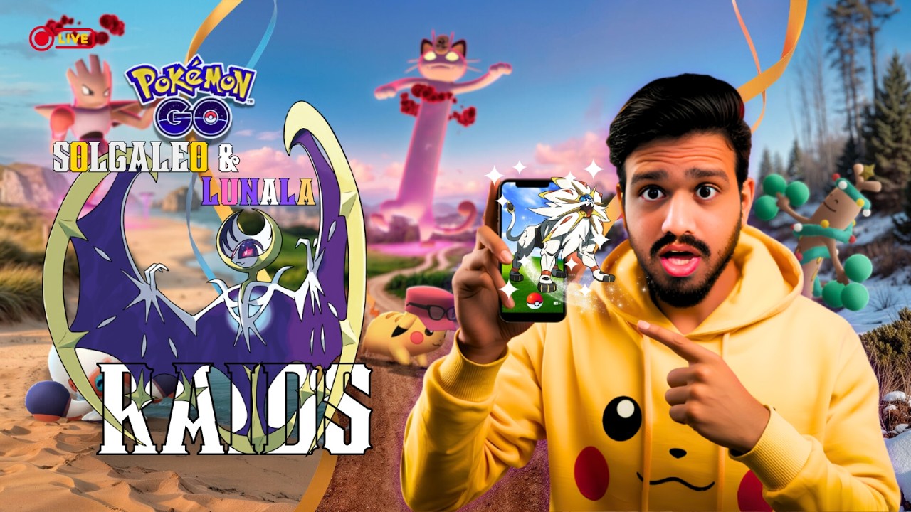 Solgaleo Raids | Hosting Raids | #pokemongo #english #hindi #telugu #gamer