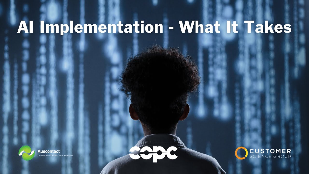 COPC x Customer Science Webinar: AI Implementation - What It Takes