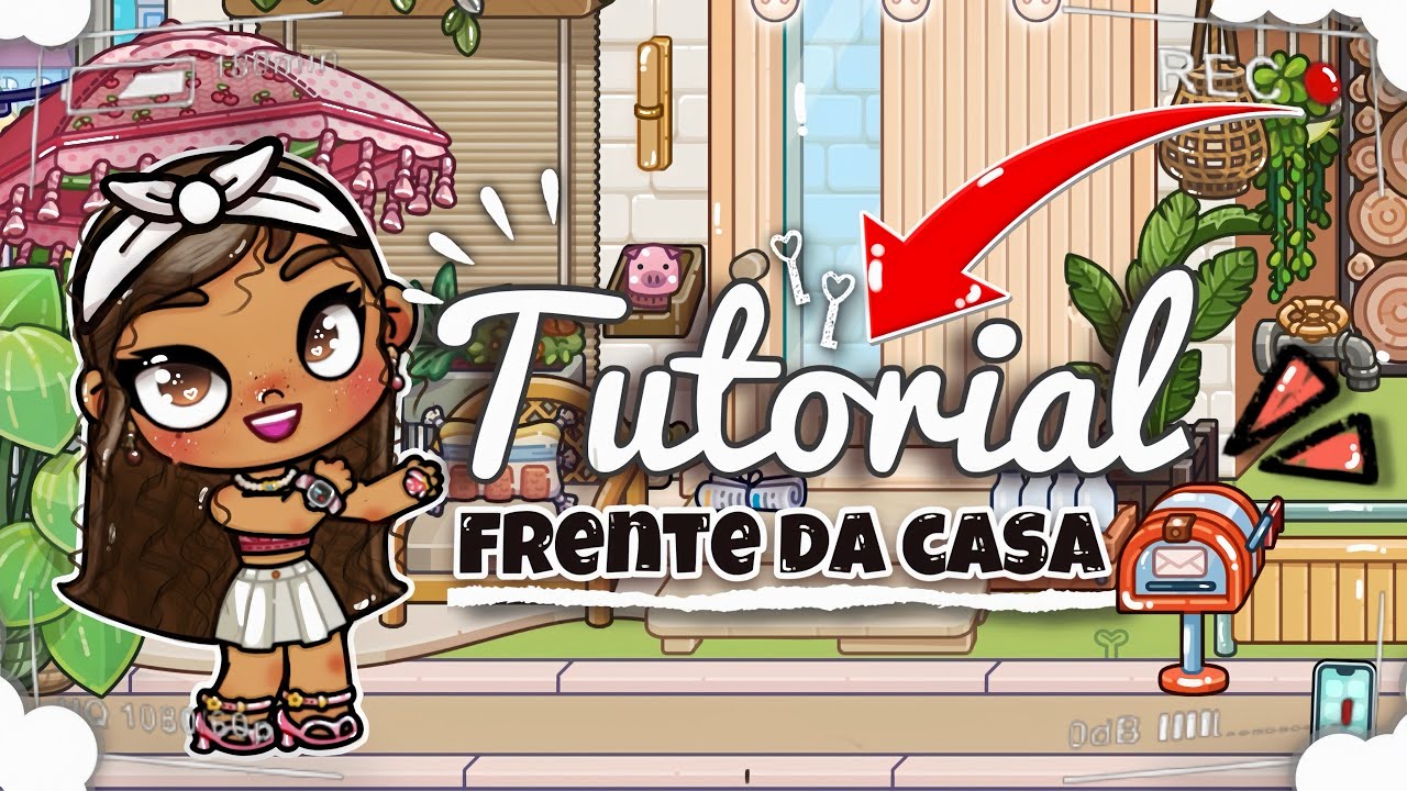 ʚ🍓ɞ “TUTORIAL” DECORE COMIGO: FACHADA DOS SONHOS “GRÁTIS”  NA VILA DO AVATAR WORLD #paz (Com *voz)  