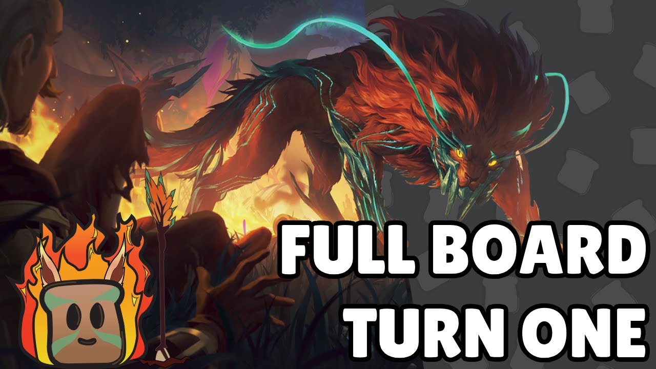 Full Board Turn One | Nidalee Build | Path of Champions