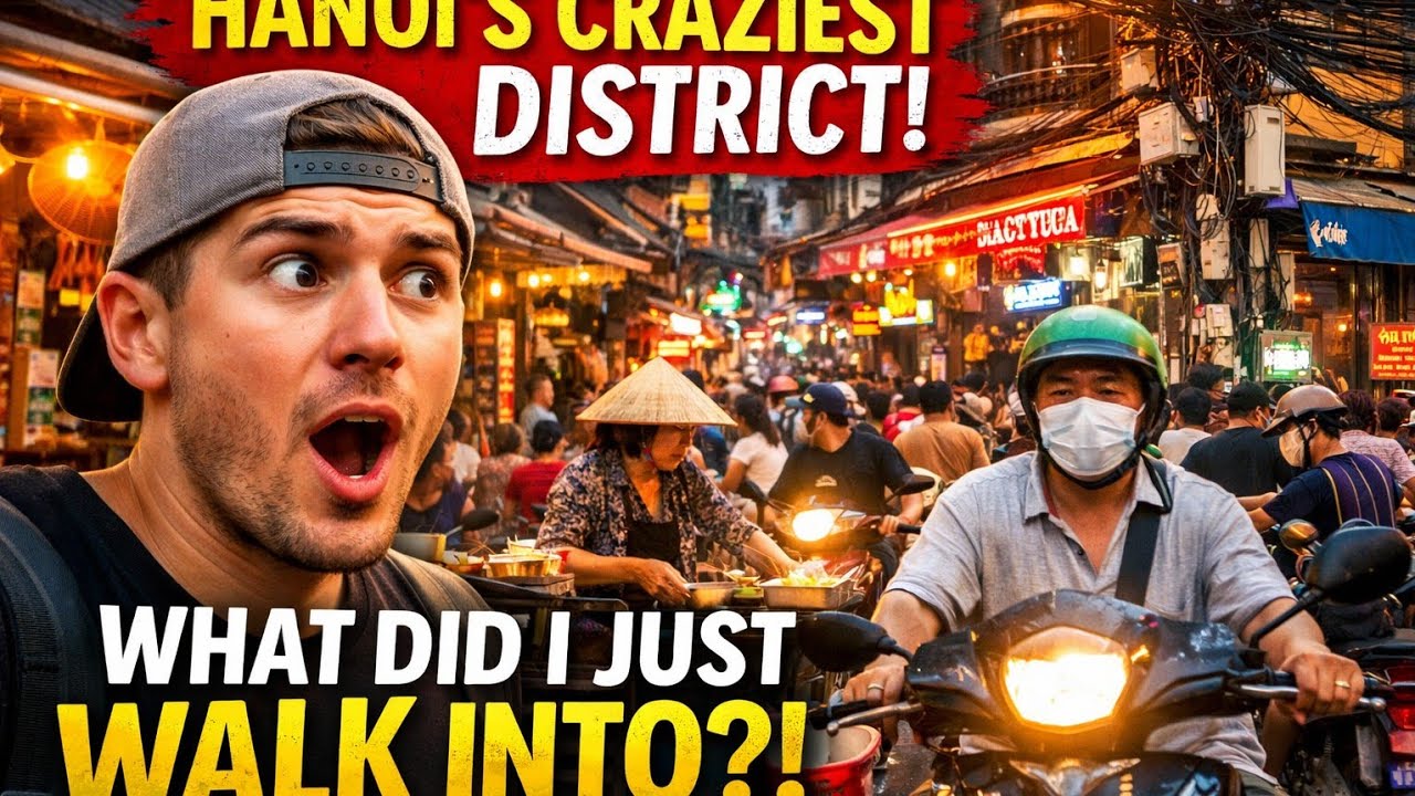 I Didn’t Expect the Hanoi Old Quarter to Be Like This…🇻🇳 