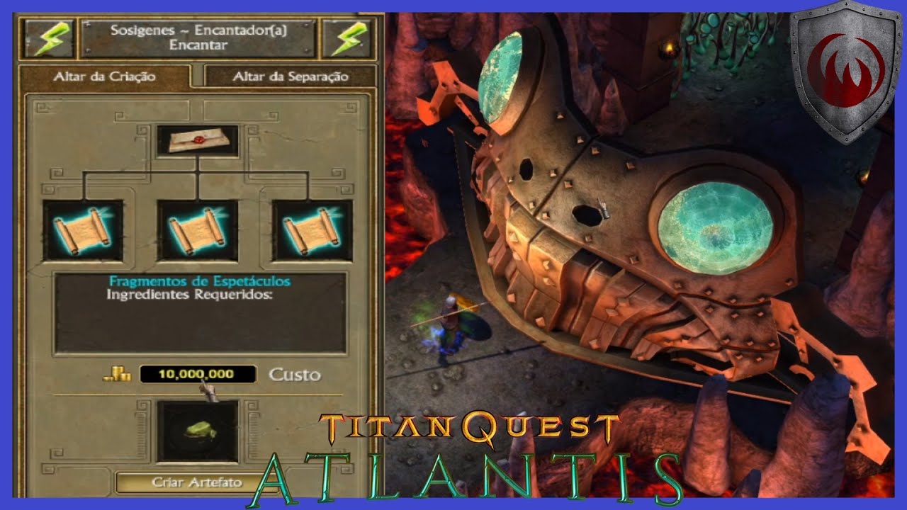 GUIA TITAN QUEST: Fragmento de Feitiço e Primavera (SCROLL OF PIECES / PRIMROSE PASS)