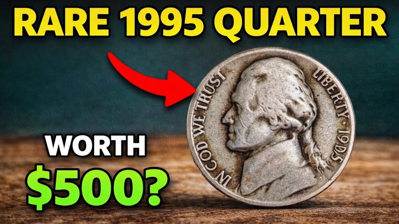 1995 Quarter Dollar Coin Value? Rare 1995-P Washington Quarter Worth Money!