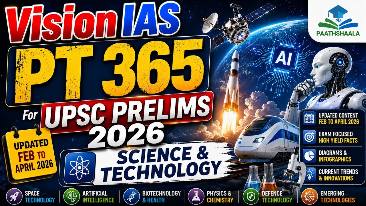 Vision IAS PT 365 (Updated) | Science and Technology| Feb to April 2026