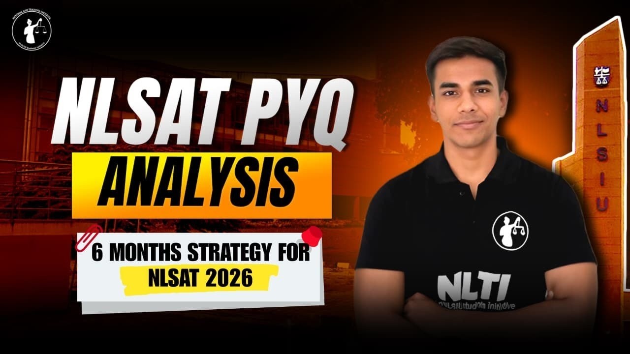 NLSAT PYQ Analysis II Key Takeaways for NLSAT 2026.