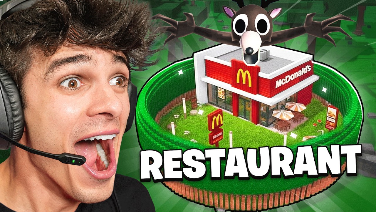 I Built The Best RESTAURANT BASE  in 99 Nights In The Forest!