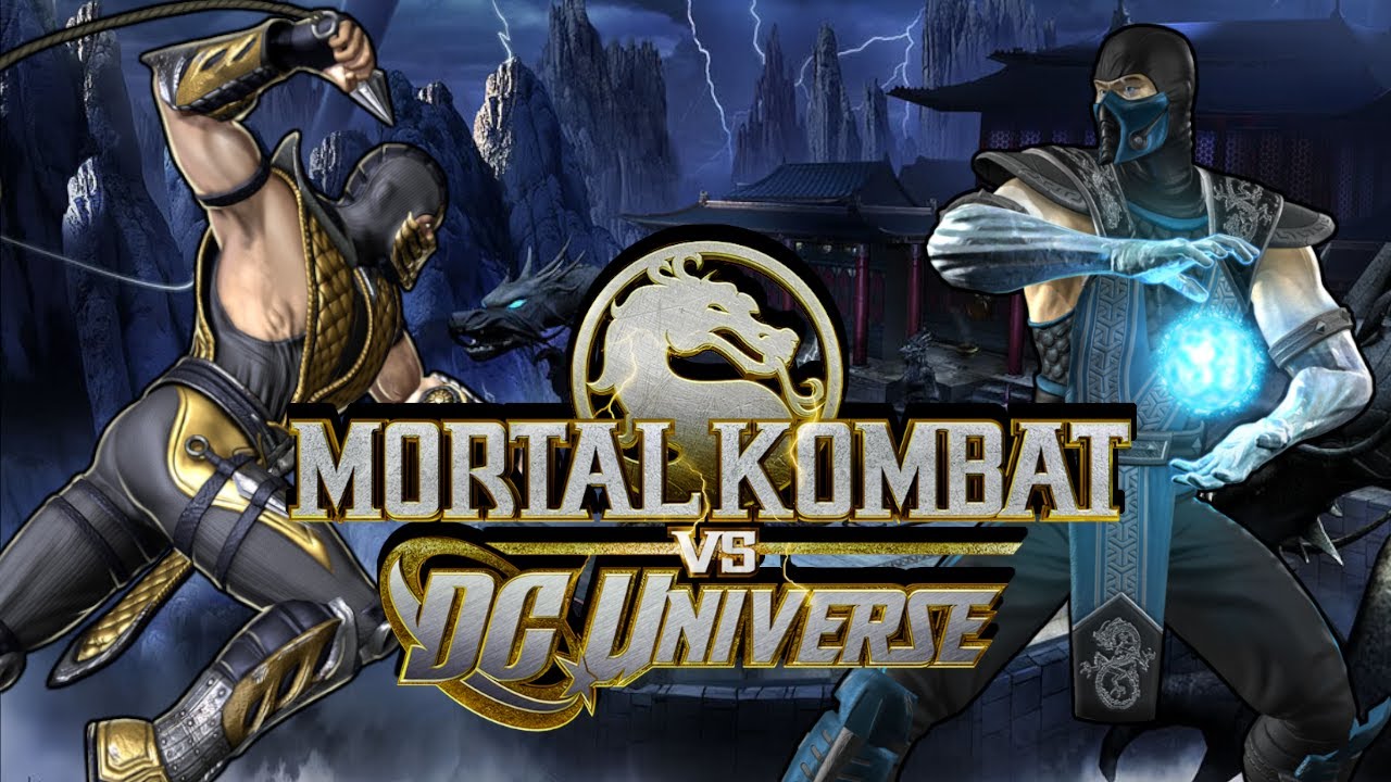 MK Vs DC (Scorpion Vs SubZero) Close Combat 4k Gameplay