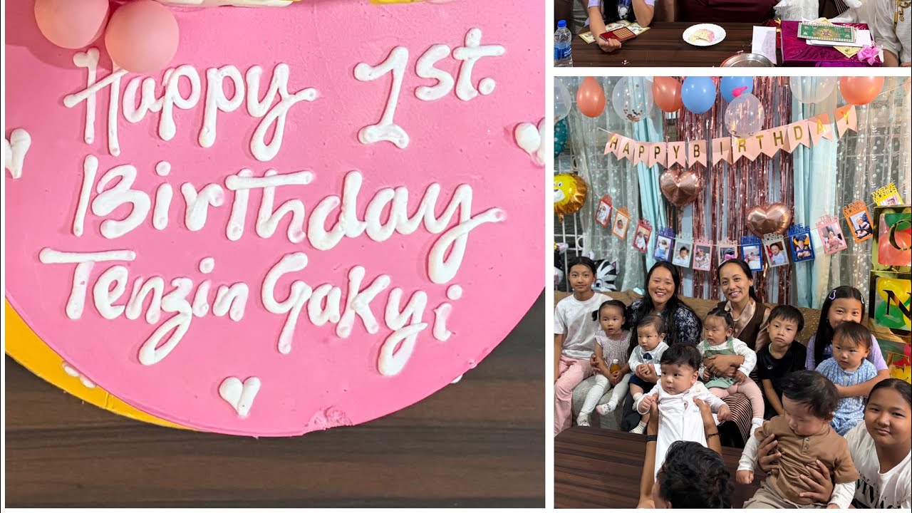 Losar preparation and 1st Birthday party vlog😊.