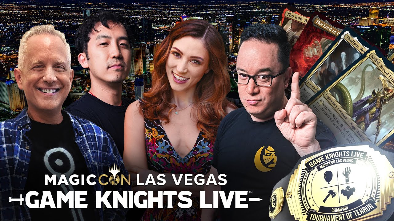 Game Knights Live w/ Mark Rosewater & Becca Scott | MagicCon Las Vegas 2024 | MTG Commander