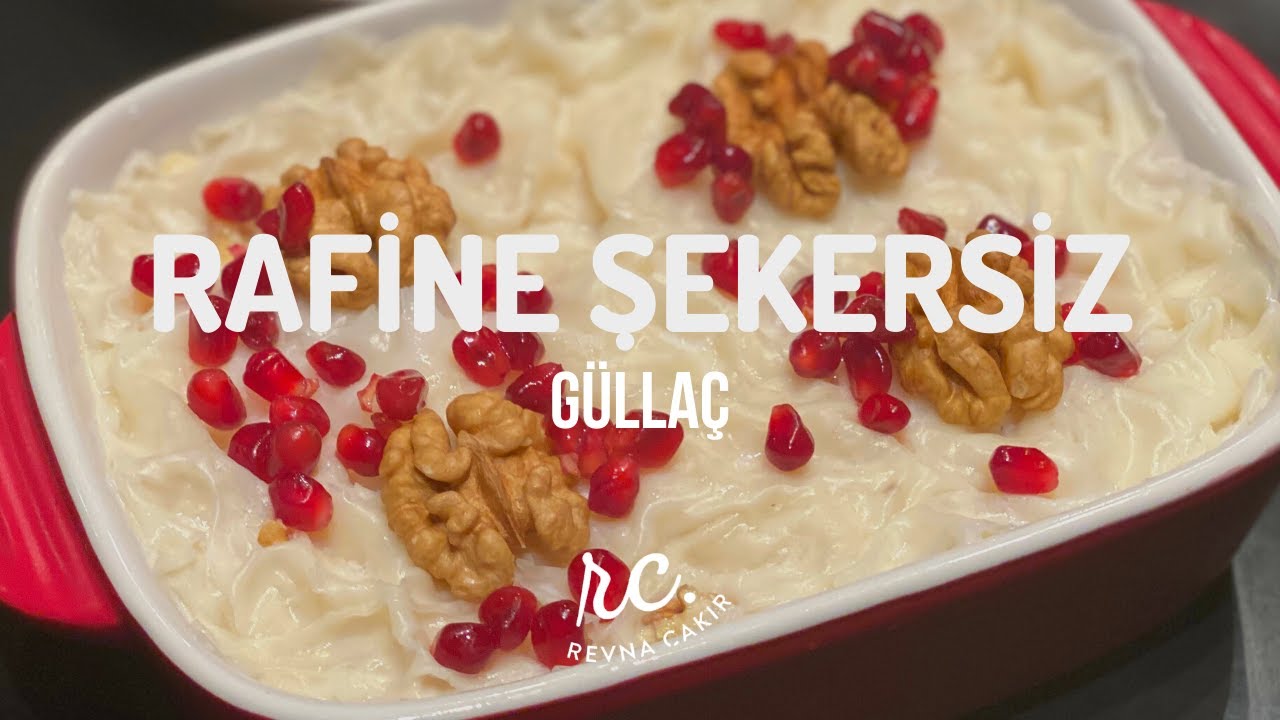Rafine Şekersiz Güllaç + Mutfak Sohbeti I Ramazan Tarifleri