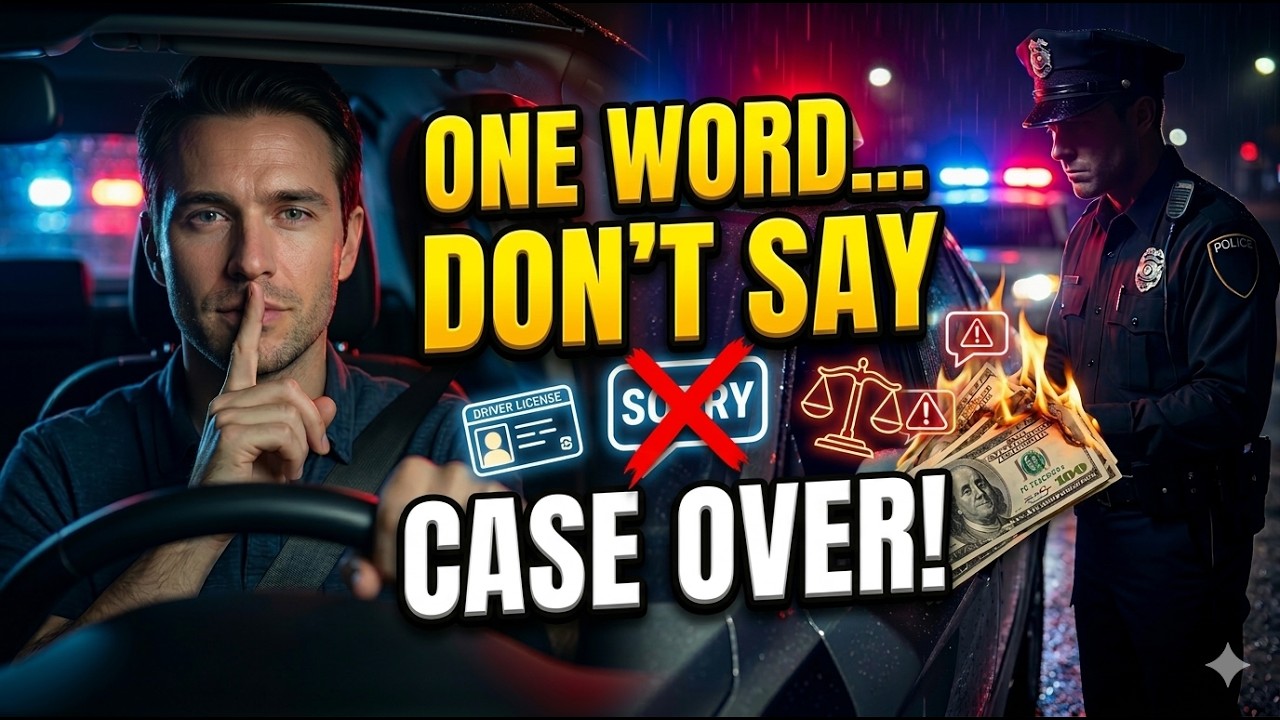 The One Word That Can Ruin Your Traffic Stop 🚨