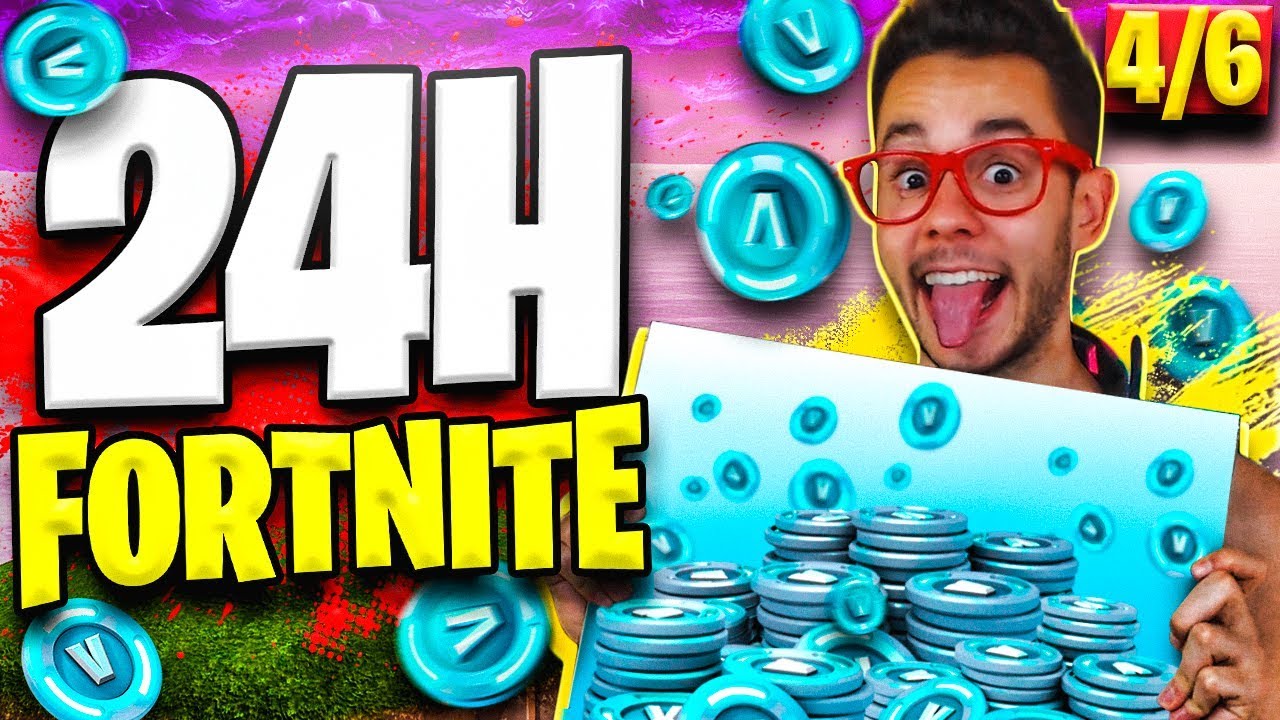 &iexcl;24 HORAS JUGANDO A FORTNITE! - SORTEO DE PAVOS - TheGrefg
