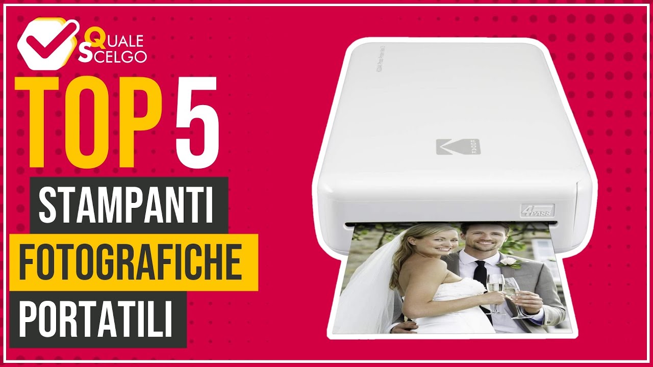 Stampanti fotografiche portatili - Top 5 - (QualeScelgo)