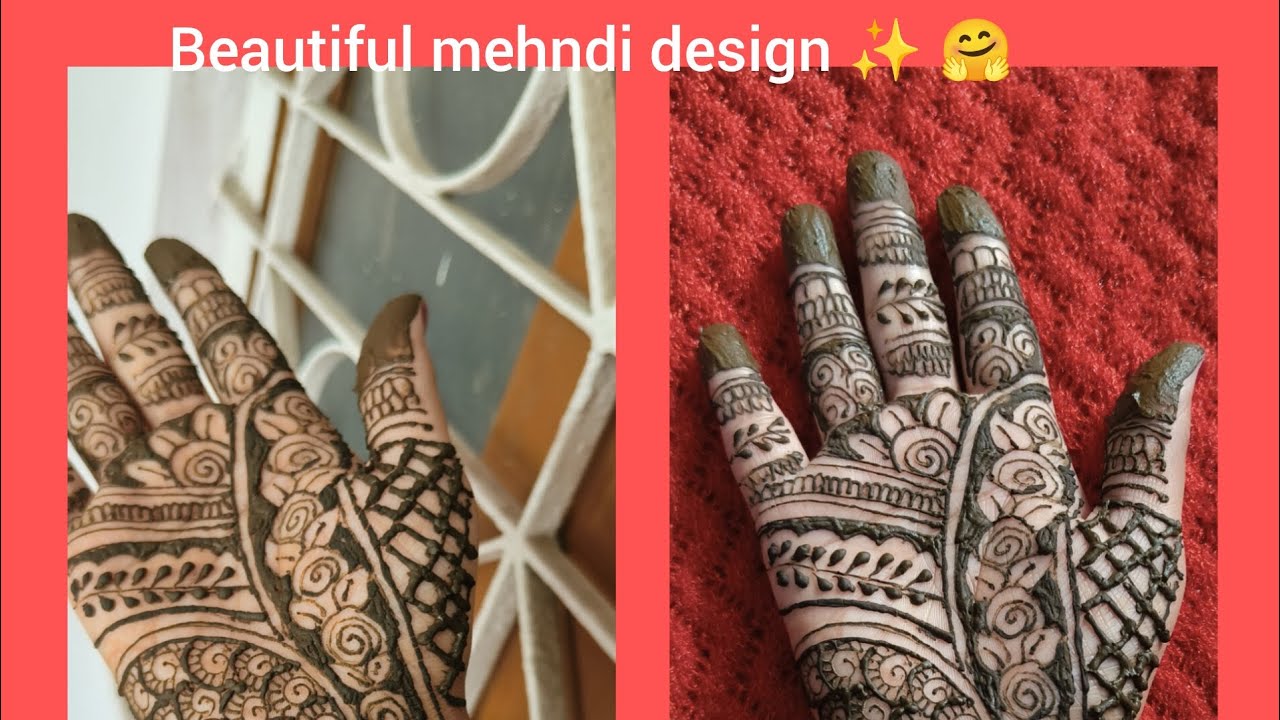Step by step easy mehndi design ❣️💫