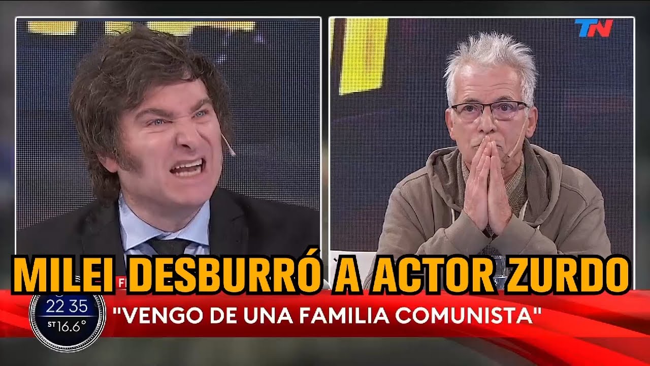 MILEI DESBURRÓ AL ZURDO DE GERARDO ROMANO - Javier Milei en A dos voces 20/7/2022