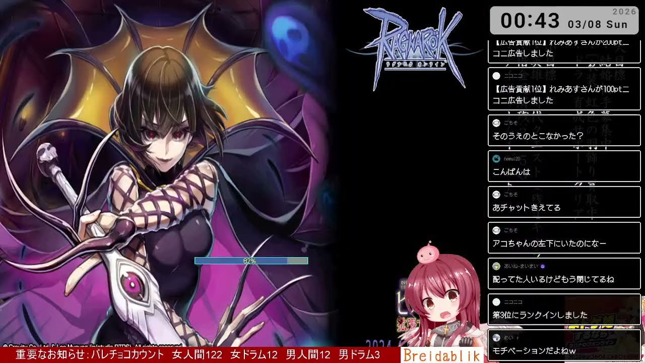 【RO】しーおーさんのぼうけん　1151日目【Breidablik】:イベント(教皇と神官たちのデイドリーム)