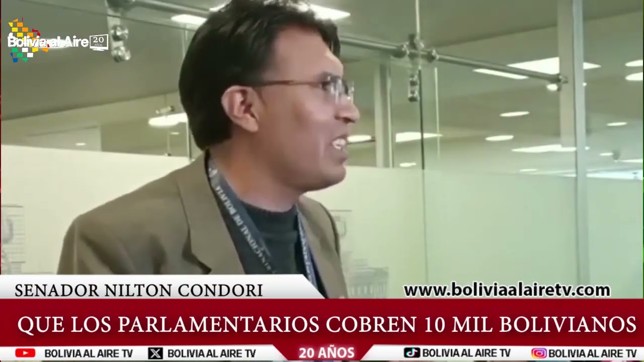 QUE LOS ASAMBLEISTAS BOLIVIANOS COBREN 10 MIL BOLIVIANOS