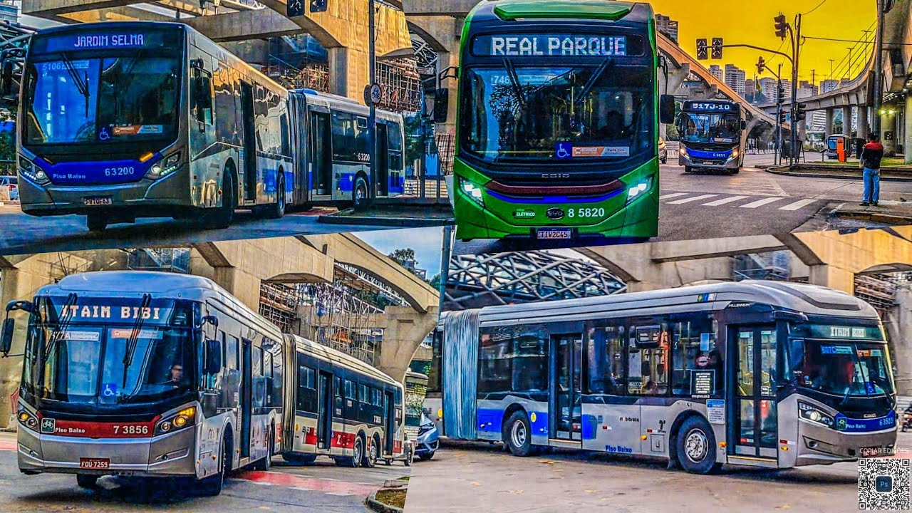 Movimentação de Ônibus no Term. Água Espraiada - Área 7 (Ônibus Diversos)