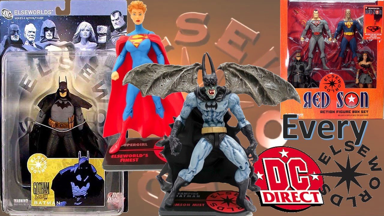 Every DC Direct Elseworlds Comparison List Red Son Thrillkiller Kingdom Come