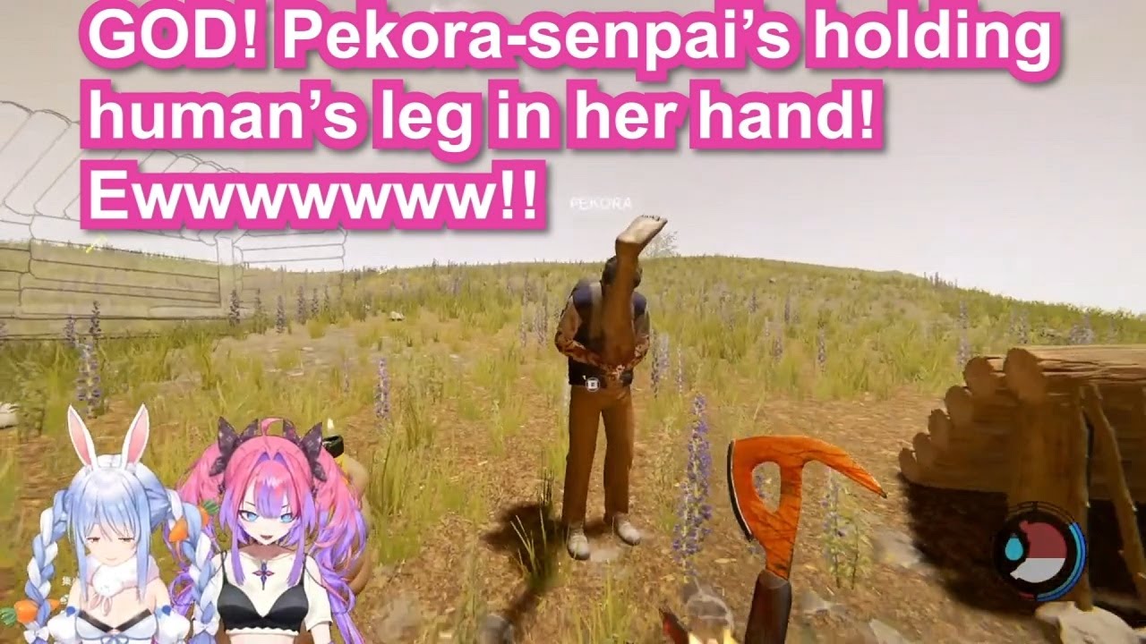 PekoVivi survival collab【Eng Sub / ViviPeko / Wholesome / hololive】