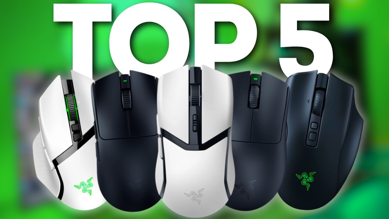 Los 5 MEJORES RATONES GAMING RAZER De 2026