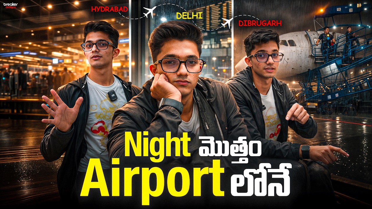 12 Hours lo 3 Airports… Full Travel Stress 😵‍💫✈️