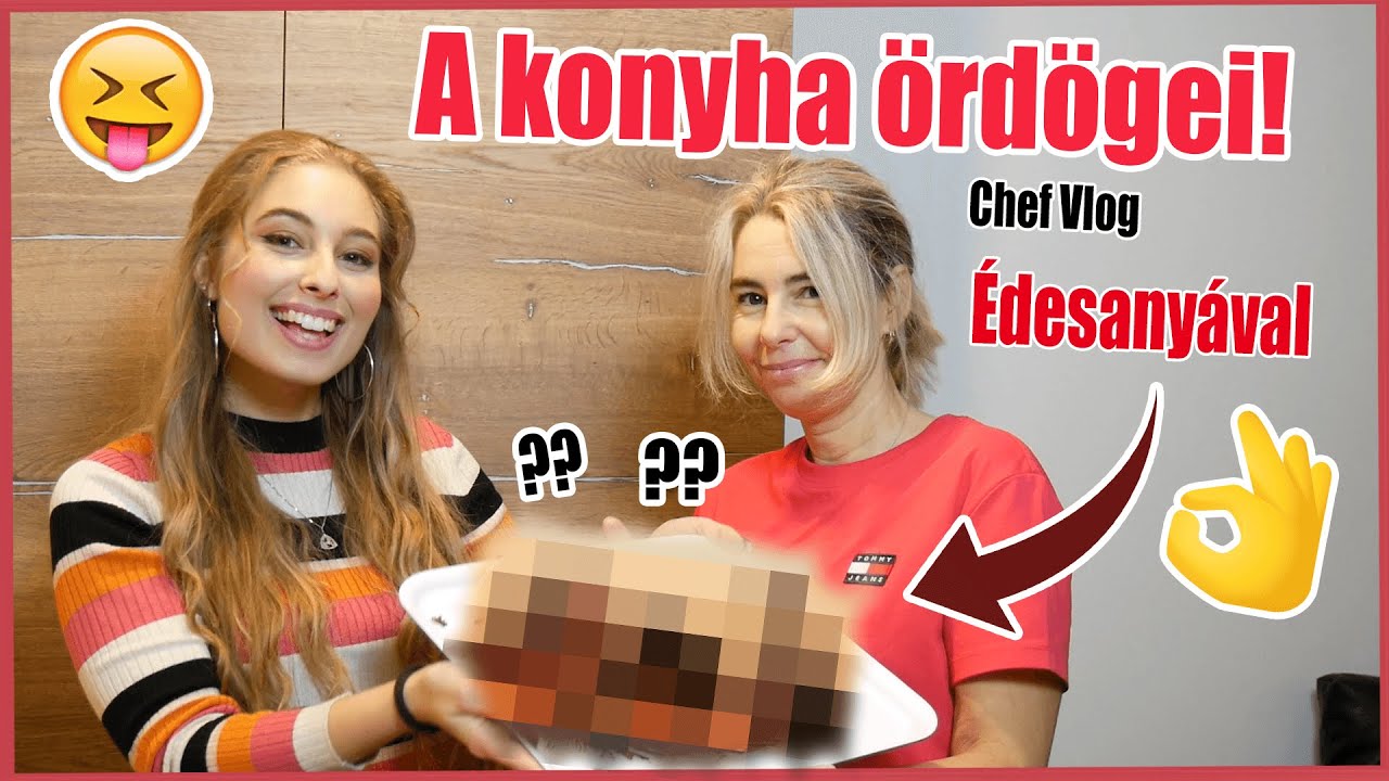 Ez minden csak nem torta...😆 | Chef Vlog Anyával