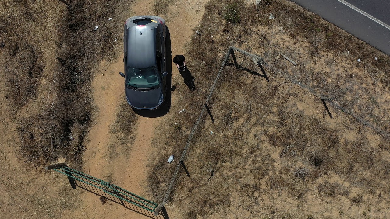 Natural landscape in the Sudoeste Alentejano 4k by drone