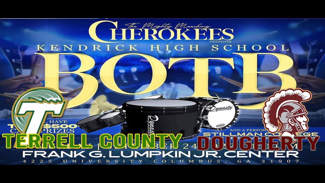 Kendrick High BOTB || Terrell Co. v. Dougherty || Marching Greenwaves v. Phantom Trojans (9.24.2022)